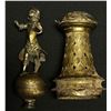 Image 8 : Gold-plated silver Columbus statue for religious processionals, ex-1715 Fleet, ex-Trabucco.