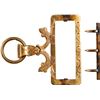 Image 1 : Gold buckle with ring clasp, 3.84 grams, fineness 14K, rare, ex-S.S. Central America (1857), ex-Barf