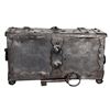 Image 2 : Small iron "Nuremburg" chest, probably 1600s, with key.