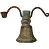 Image 1 : Bronze mission bell, French, late 1700s to early 1800s, signed by founder Robert Dubois.