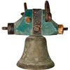 Image 2 : Bronze mission bell, French, late 1700s to early 1800s, signed by founder Robert Dubois.