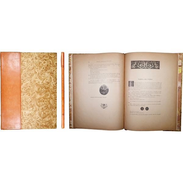 Las monedas obsidionales de Chile, by J.T. Medina, 1919, hard cover.