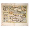 Image 1 : Original (ca. 1606) large map of the Caribbean by Jodocus Hondius entitled “Cuba Insula, Hi