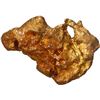 Image 1 : Small gold nugget, 0.46 gram, NGC / SS Central America (California Gold Rush Nugget Label).