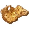 Image 2 : Small gold nugget, 0.46 gram, NGC / SS Central America (California Gold Rush Nugget Label).