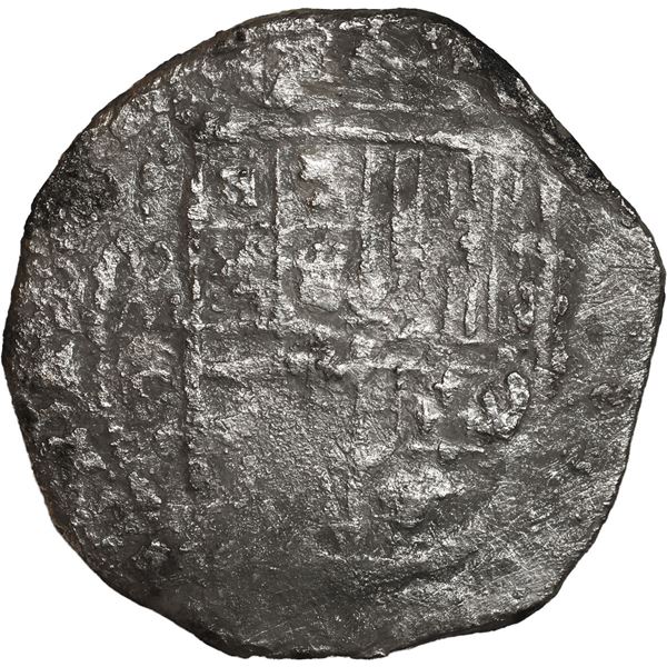 MEXICO, Mexico City, cob 8 reales, Philip III, assayer F.