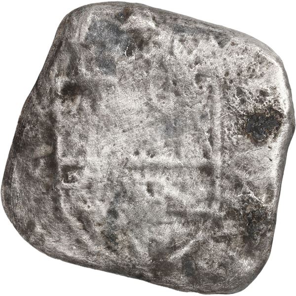 SPAIN, mint uncertain, cob 8 reales, Philip III or IV, assayer not visible.