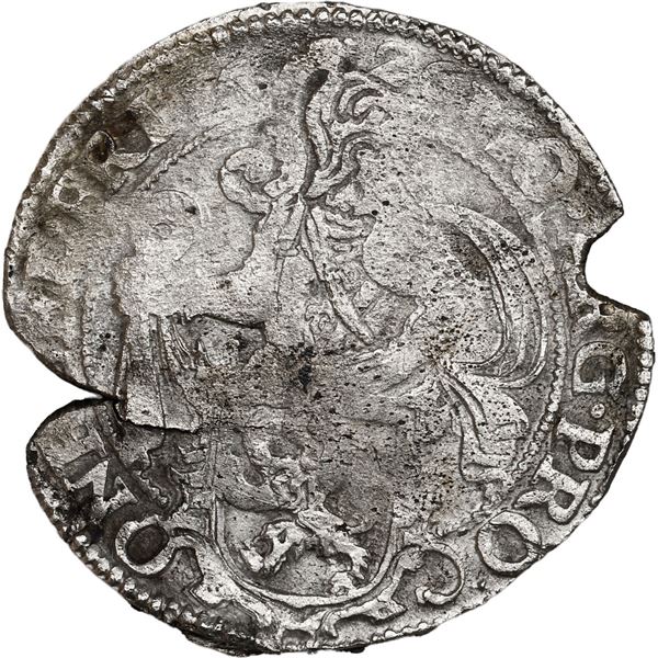 NETHERLANDS (United), Friesland, ½ "lion" daalder, 1626, rare.