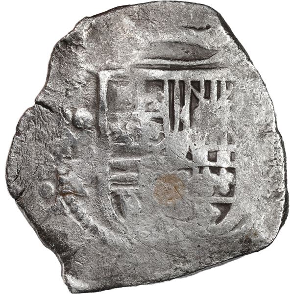 MEXICO, Mexico City, cob 8 reales, Philip IV, assayer P.