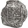 Image 1 : MEXICO, Mexico City, cob 8 reales, Philip IV, assayer not visible (P).
