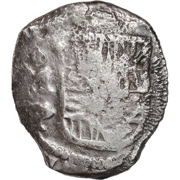 MEXICO, Mexico City, cob 4 reales, Philip IV, assayer P.