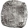 Image 1 : BOLIVIA, Potosí, cob 8 reales, Philip IV, assayer T (1630s).
