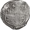 Image 1 : BOLIVIA, Potosí, cob 8 reales, Philip IV, assayer TR (mid- to late 1630s).