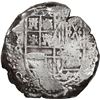 Image 1 : BOLIVIA, Potosí, cob 8 reales, Philip IV, assayer TR (late 1630s).
