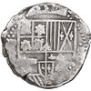 Image 1 : BOLIVIA, Potosí, cob 8 reales, Philip IV, assayer not visible (1630s).