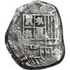 Image 1 : BOLIVIA, Potosí, cob 8 reales, Philip IV, assayer not visible (1630s).