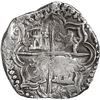 Image 2 : BOLIVIA, Potosí, cob 4 reales, Philip III, assayer not visible.