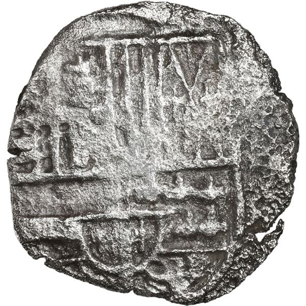 BOLIVIA, Potosí, cob 2 reales, Philip IV, assayer not visible (1630s).