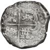 Image 2 : BOLIVIA, Potosí, cob 2 reales, Philip IV, assayer not visible (late 1630s).