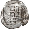 Image 1 : BOLIVIA, Potosí, cob 2 reales, Philip IV, assayer not visible (1640s), quadrants of cross transposed