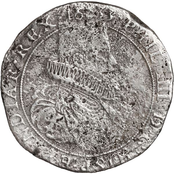 NETHERLANDS (Spanish), Brabant, Antwerp mint, portrait ducatoon, Philip IV, 1633.