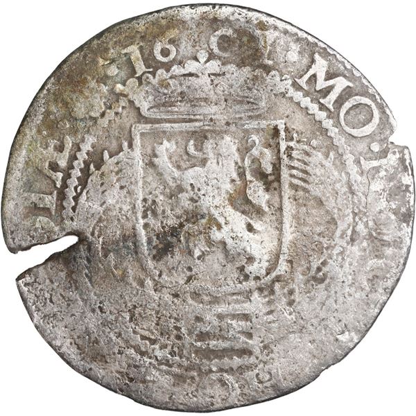 NETHERLANDS (United), Holland, 6 stuivers (roosschelling), 1601.