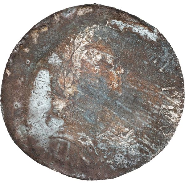 FRANCE, La Rochelle mint, ecu, Louis XV, date not visible (1724-25), mintmark H.
