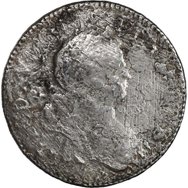 FRANCE, La Rochelle mint, ecu, Louis XV, date not visible, mintmark H.