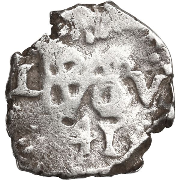 PERU, Lima, cob ½ real, 1741 V.