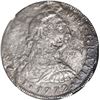 Image 1 : MEXICO, Mexico City, bust 8 reales, Charles III, 1772 FM, assayer's initials facing outward, NGC Gen