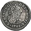 Image 1 : MEXICO, Mexico City, bust ½ real, Charles III, 1783 FF, NGC AU details / saltwater damage (El Cazado