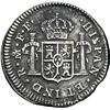 Image 2 : MEXICO, Mexico City, bust ½ real, Charles III, 1783 FF, NGC AU details / saltwater damage (El Cazado