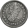 Image 1 : MEXICO, Mexico City, bust ½ real, Charles III, 1783 FF, NGC AU details / saltwater damage (El Cazado