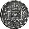 Image 2 : MEXICO, Mexico City, bust ½ real, Charles III, 1783 FF, NGC AU details / saltwater damage (El Cazado