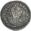 Image 1 : MEXICO, Mexico City, bust ½ real, Charles III, 1783 FF, NGC AU details / saltwater damage (El Cazado