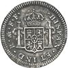Image 2 : MEXICO, Mexico City, bust ½ real, Charles III, 1783 FF, NGC AU details / saltwater damage (El Cazado