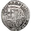 Image 1 : PERU, Lima, cob 1 real, Philip II, assayer Diego de la Torre, P-I to left, *-oD to right, ex-Ugaz.