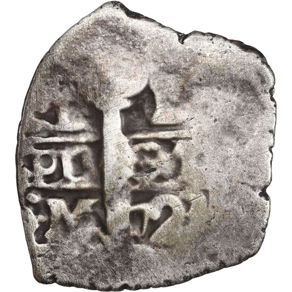 PERU, Lima, cob 1 real, 1723 M, ex-Ugaz.