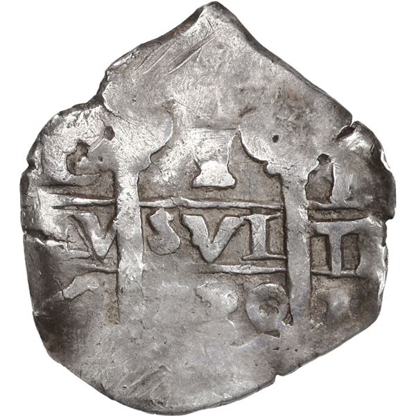 PERU, Lima, cob 1 real, 1730 N, ex-Ugaz.