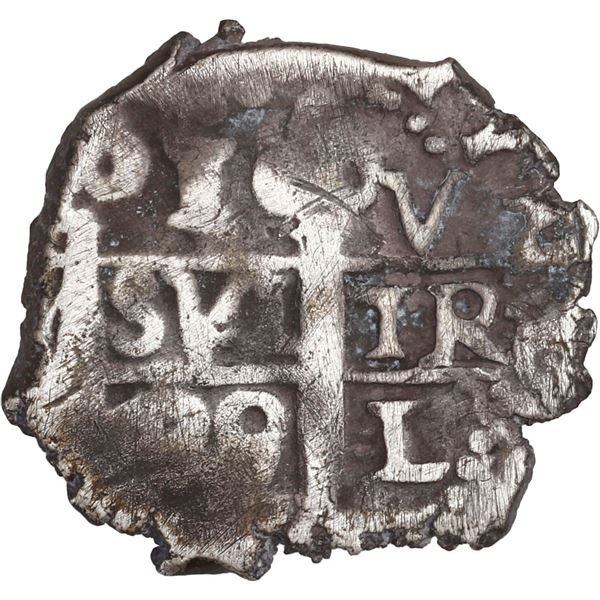 PERU, Lima, cob 1 real, 1739 V, ex-Ugaz.