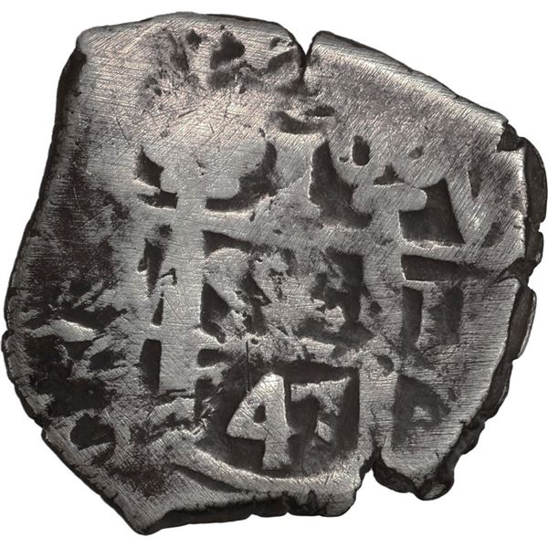 PERU, Lima, cob 1 real, 1747 V, ex-Ugaz.