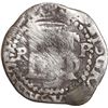 Image 1 : BOLIVIA, Potosí, cob ½ real, Philip II, assayer R (Rincón) to left, mintmark P to right.
