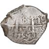 Image 1 : BOLIVIA, Potosí, cob 8 reales, 1759 q.