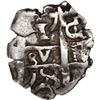 Image 1 : BOLIVIA, Potosí, cob 1 real, 1753 C/q, rare.