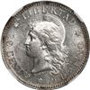 Image 1 : ARGENTINA, Republic, 20 centavos, 1882, NGC MS 63.