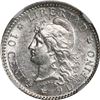 Image 1 : ARGENTINA, Republic, 10 centavos, 1882, NGC MS 61.