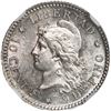 Image 1 : ARGENTINA, Republic, 10 centavos, 1883, NGC MS 62.