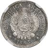 Image 2 : ARGENTINA, Republic, 10 centavos, 1883, NGC MS 62.