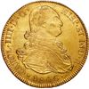 Image 1 : BOLIVIA, Potosí, gold bust 8 escudos, Charles IV, 1806 PJ.