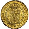 Image 2 : CHILE, Santiago, gold bust 8 escudos, Charles IV (bust of Charles III), 1803 FJ/JJ, rare, NGC AU 55.